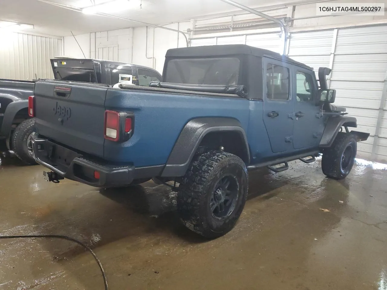 2021 Jeep Gladiator Sport VIN: 1C6HJTAG4ML500297 Lot: 75696264