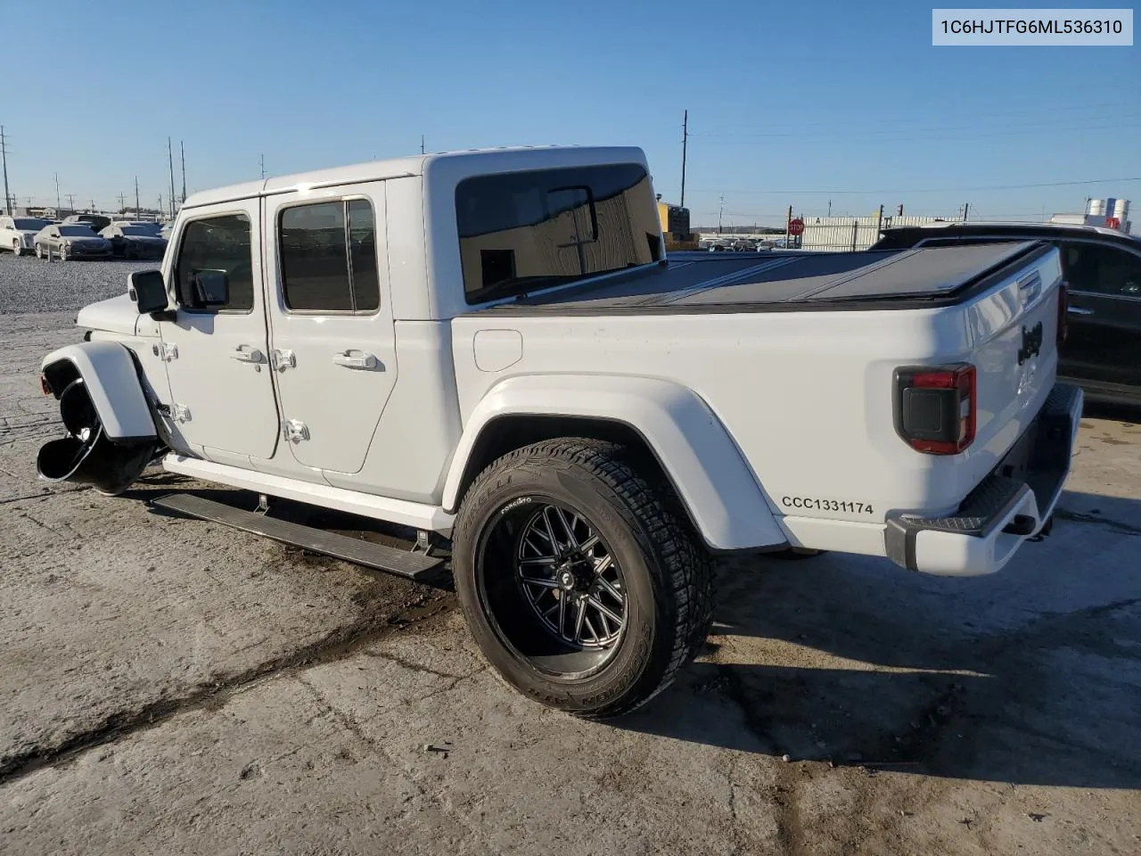 2021 Jeep Gladiator Overland VIN: 1C6HJTFG6ML536310 Lot: 76161773