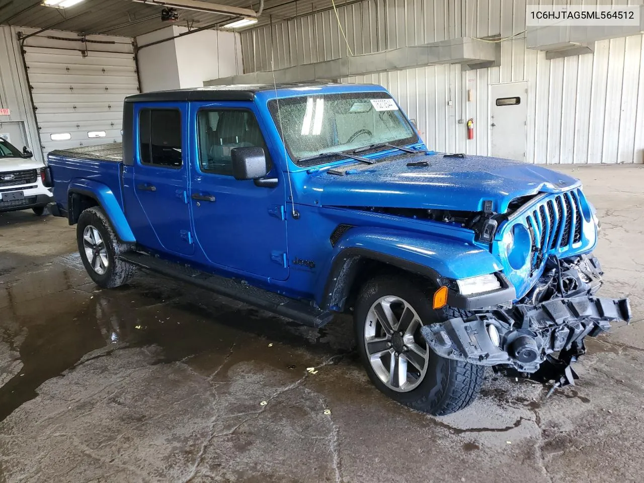 2021 Jeep Gladiator Sport VIN: 1C6HJTAG5ML564512 Lot: 76272544