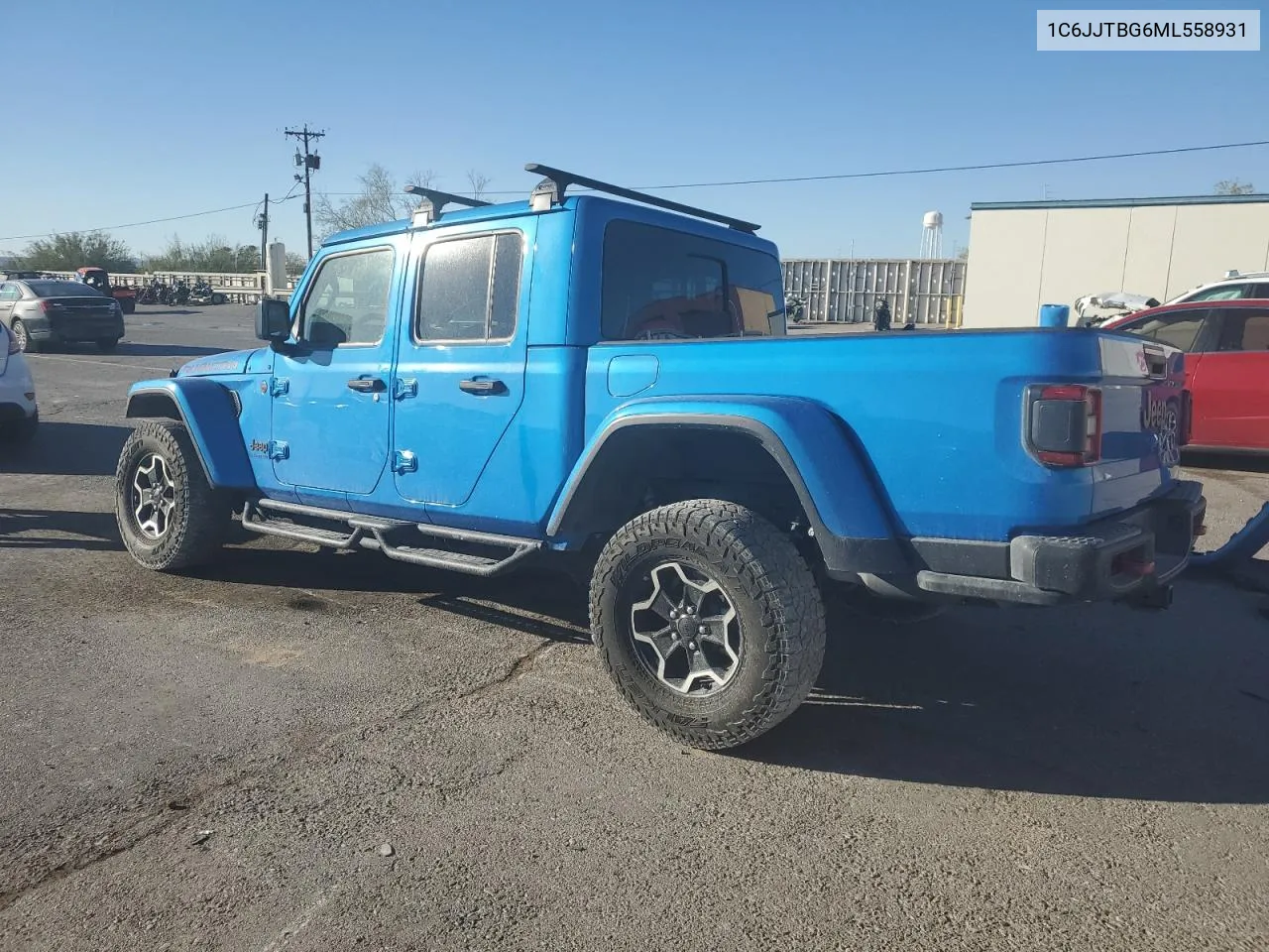 2021 Jeep Gladiator Rubicon VIN: 1C6JJTBG6ML558931 Lot: 77025954