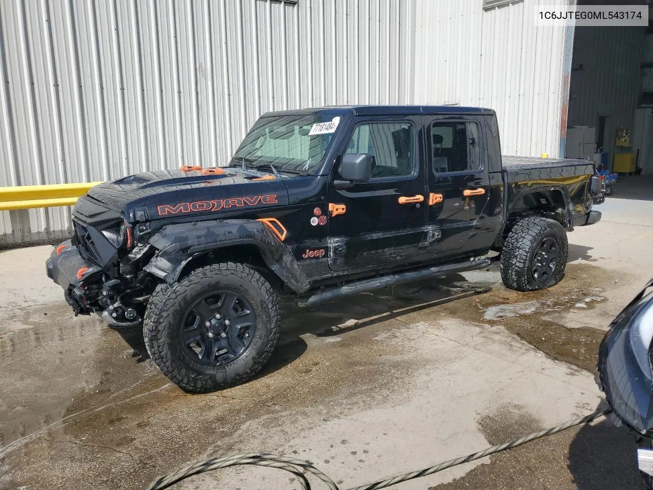 2021 Jeep Gladiator Mojave VIN: 1C6JJTEG0ML543174 Lot: 77181484