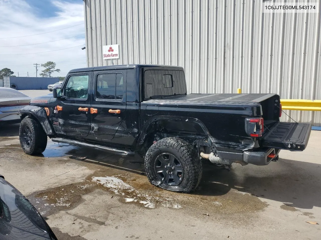 2021 Jeep Gladiator Mojave VIN: 1C6JJTEG0ML543174 Lot: 77181484