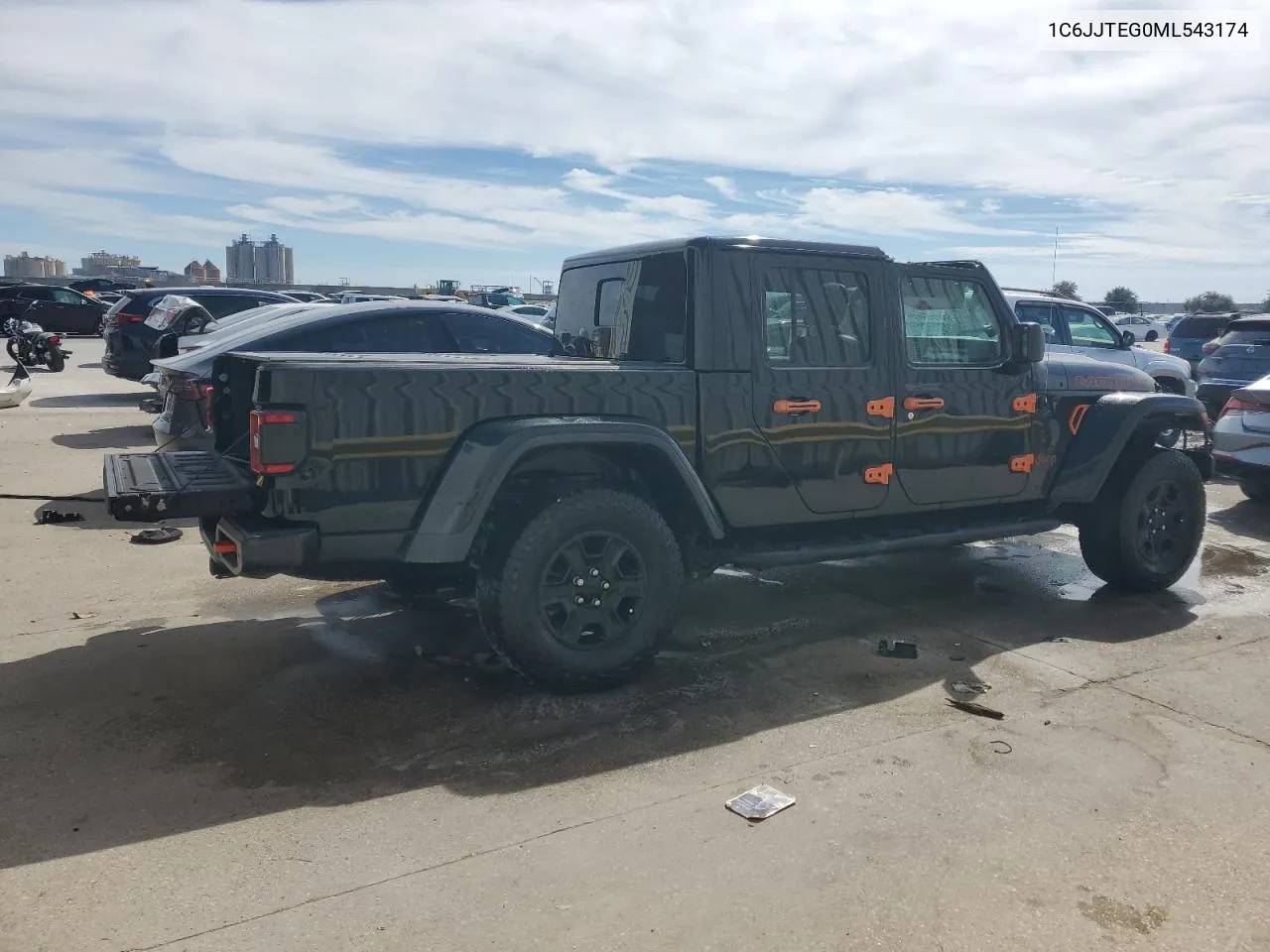 2021 Jeep Gladiator Mojave VIN: 1C6JJTEG0ML543174 Lot: 77181484