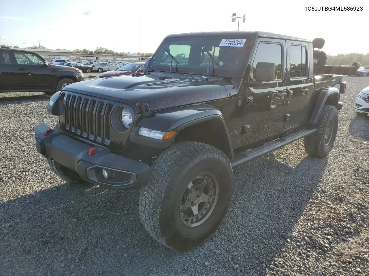 2021 Jeep Gladiator Rubicon VIN: 1C6JJTBG4ML586923 Lot: 77585264