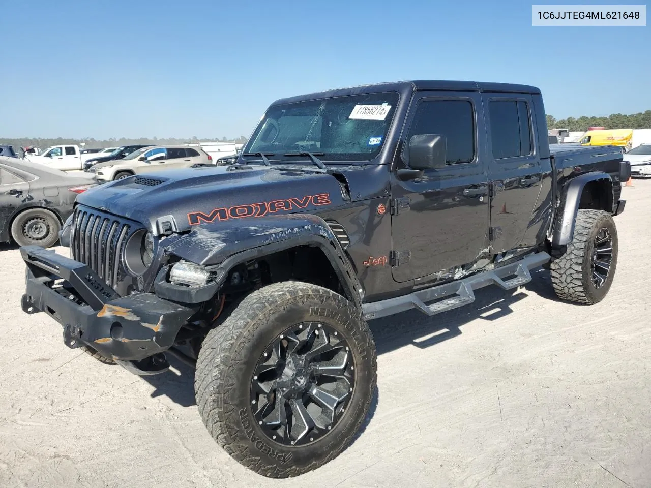 2021 Jeep Gladiator Mojave VIN: 1C6JJTEG4ML621648 Lot: 77856274