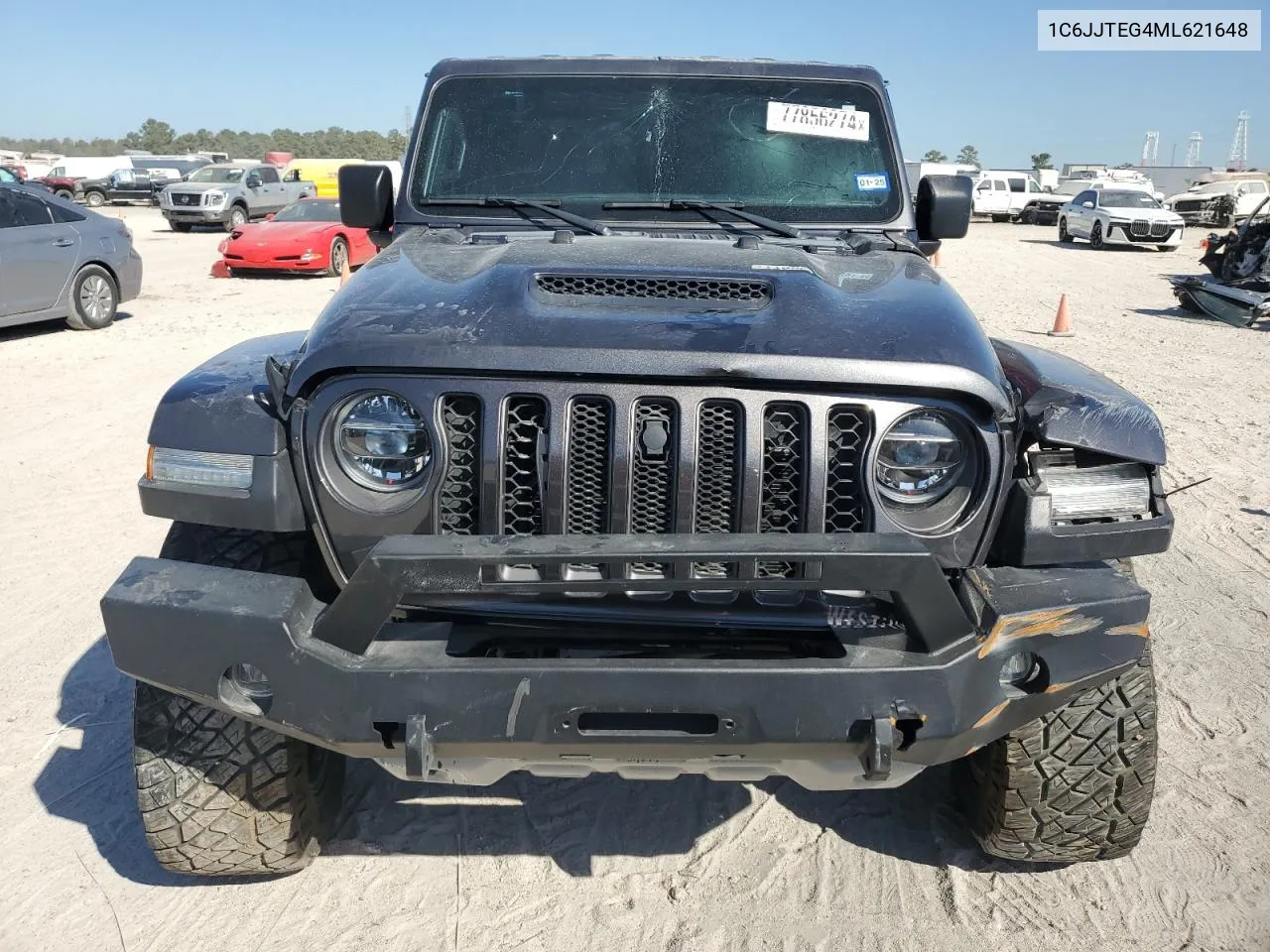 2021 Jeep Gladiator Mojave VIN: 1C6JJTEG4ML621648 Lot: 77856274