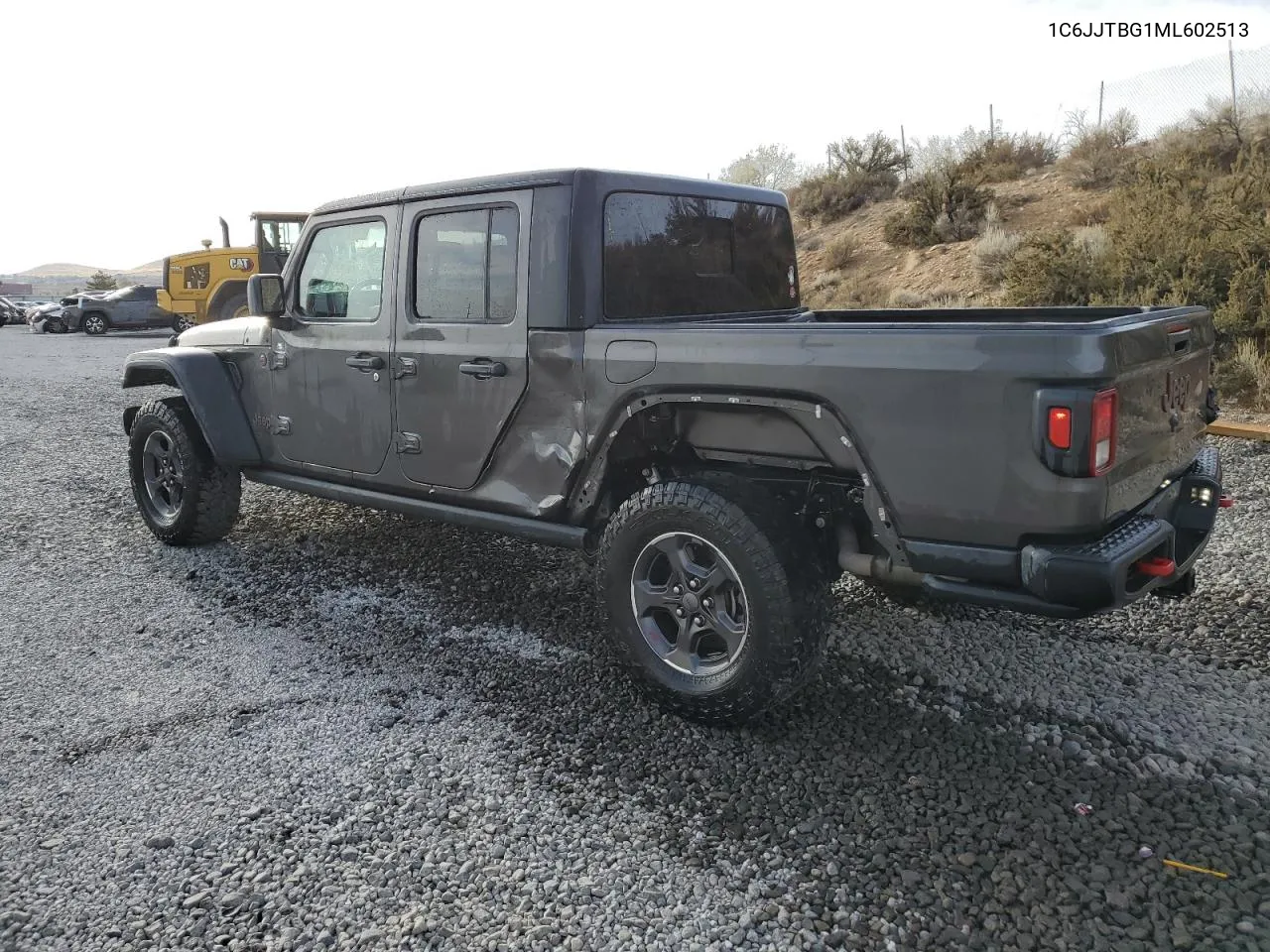 2021 Jeep Gladiator Rubicon VIN: 1C6JJTBG1ML602513 Lot: 78748164