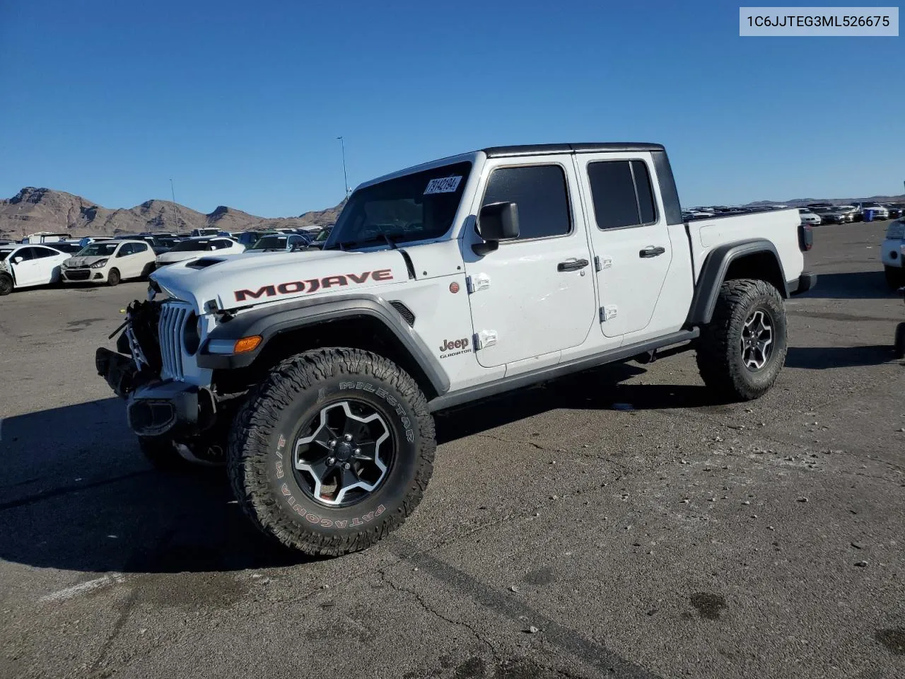 2021 Jeep Gladiator Mojave VIN: 1C6JJTEG3ML526675 Lot: 79142194