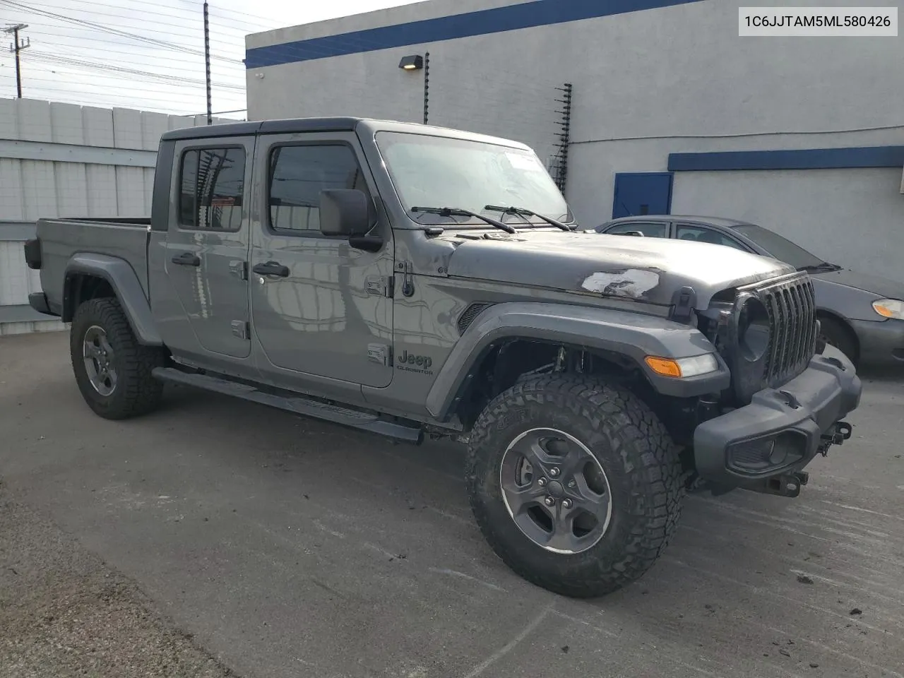 2021 Jeep Gladiator Sport VIN: 1C6JJTAM5ML580426 Lot: 79565344