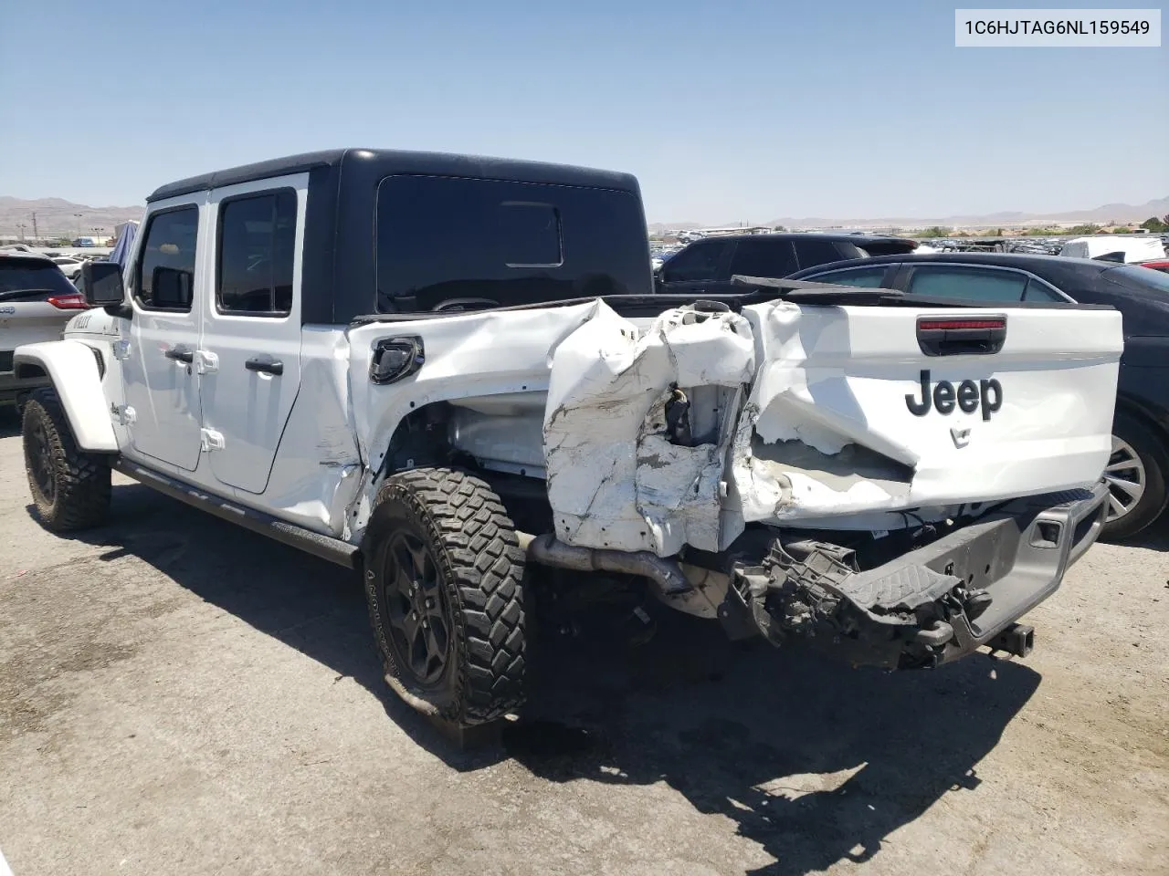 2022 Jeep Gladiator Sport VIN: 1C6HJTAG6NL159549 Lot: 57090624