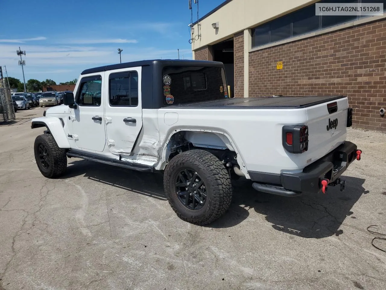 2022 Jeep Gladiator Sport VIN: 1C6HJTAG2NL151268 Lot: 61840624