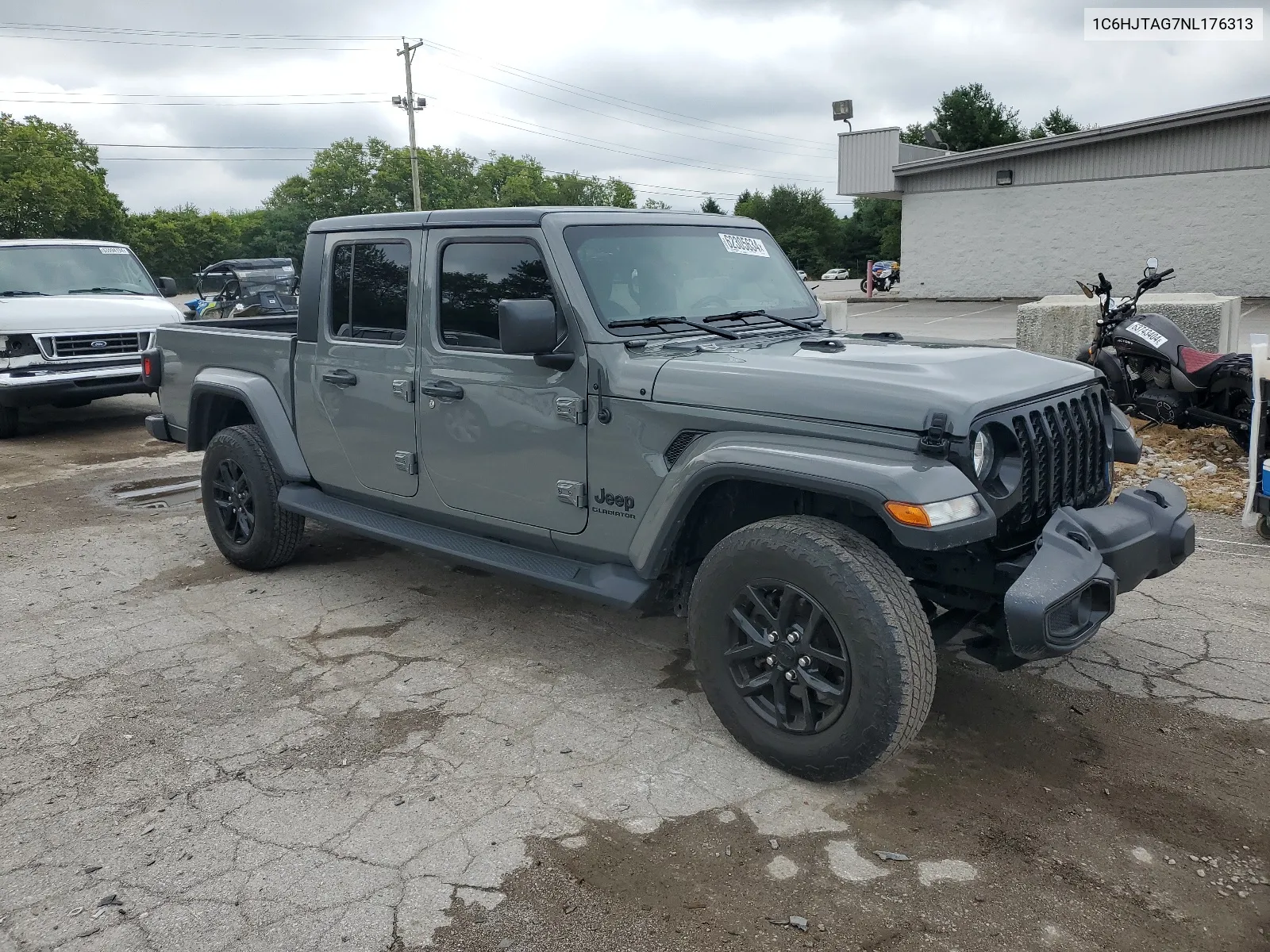 2022 Jeep Gladiator Sport VIN: 1C6HJTAG7NL176313 Lot: 62305634