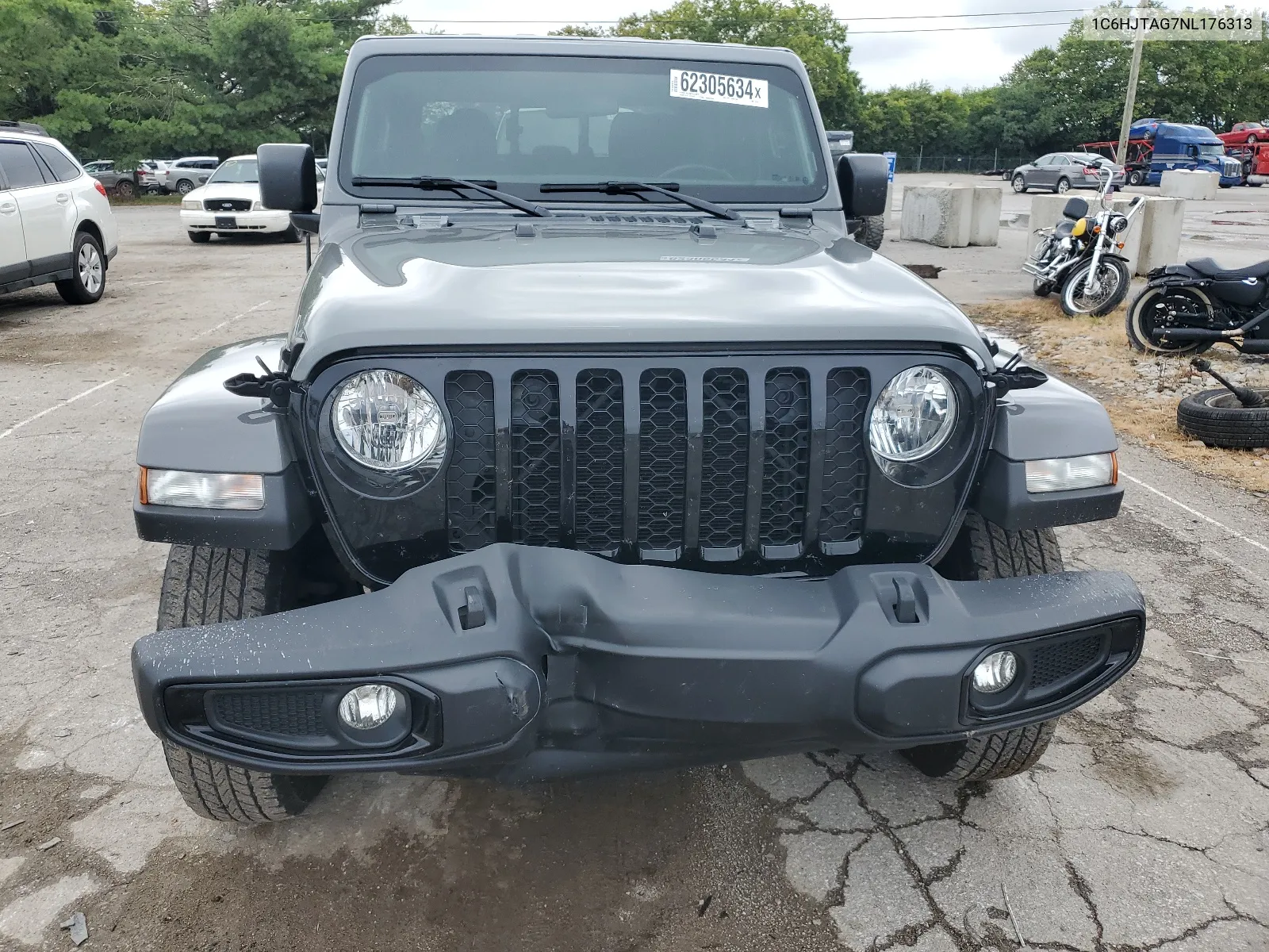 2022 Jeep Gladiator Sport VIN: 1C6HJTAG7NL176313 Lot: 62305634