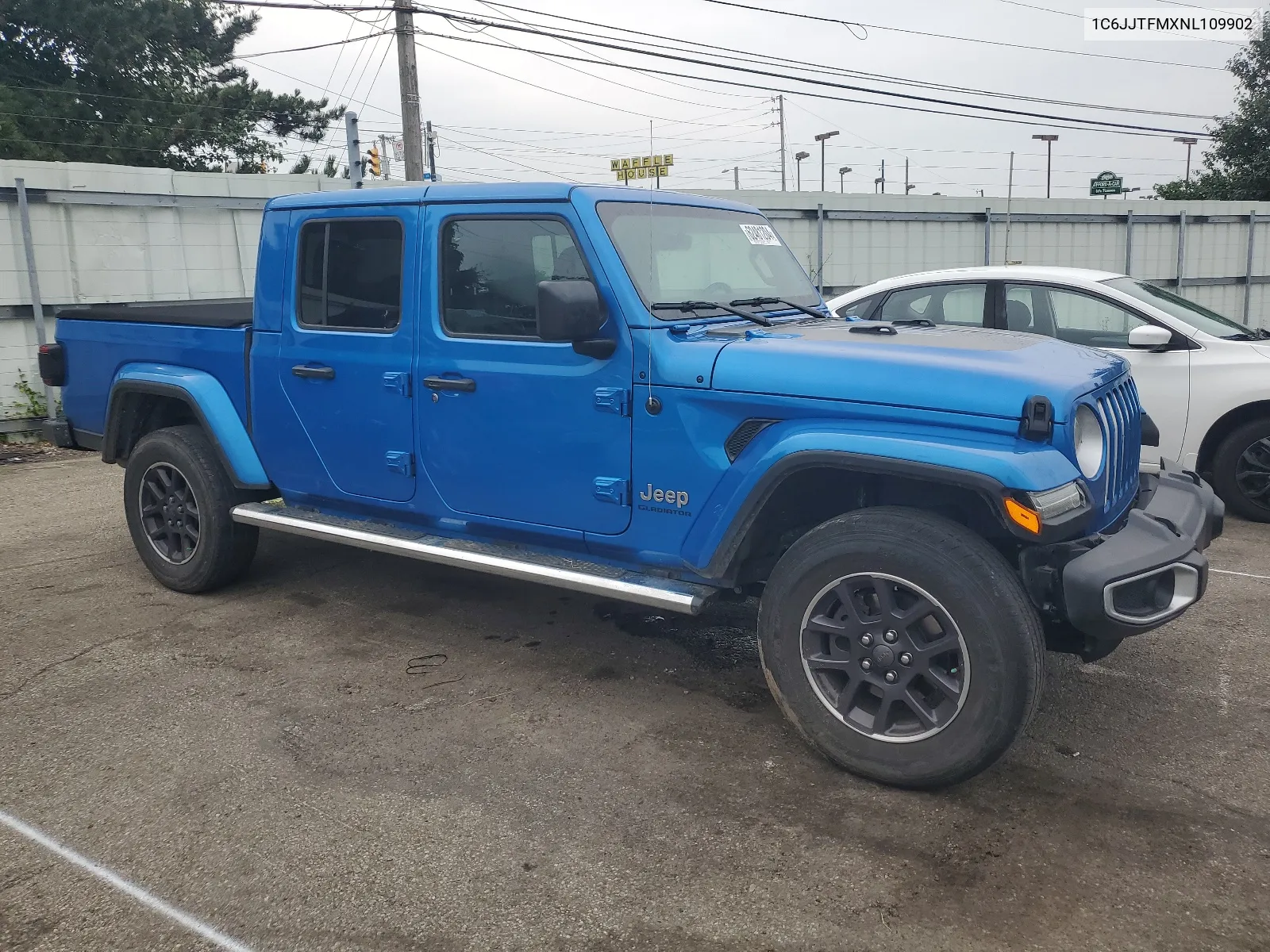 2022 Jeep Gladiator Overland VIN: 1C6JJTFMXNL109902 Lot: 62481204