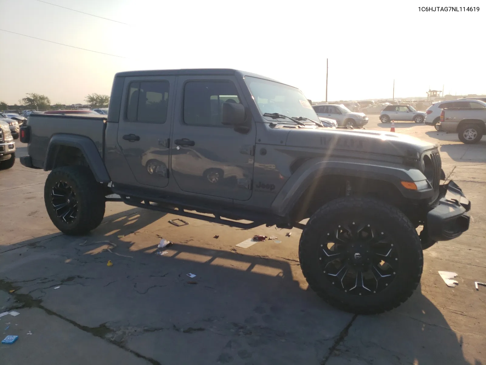 2022 Jeep Gladiator Sport VIN: 1C6HJTAG7NL114619 Lot: 65858764