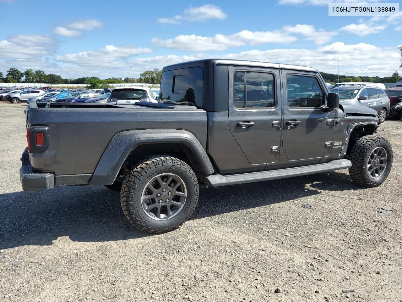 1C6HJTFG0NL138849 2022 Jeep Gladiator Overland