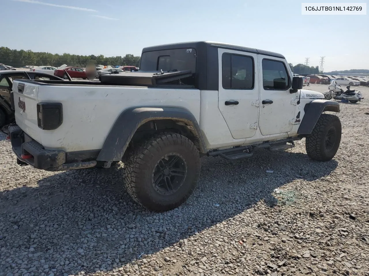 2022 Jeep Gladiator Rubicon VIN: 1C6JJTBG1NL142769 Lot: 69231224