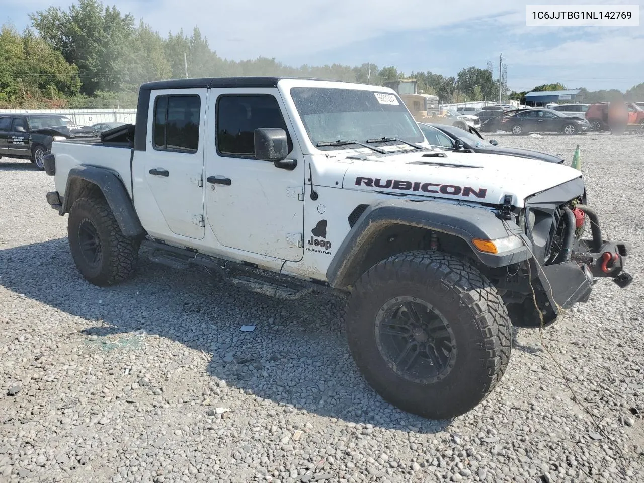 2022 Jeep Gladiator Rubicon VIN: 1C6JJTBG1NL142769 Lot: 69231224