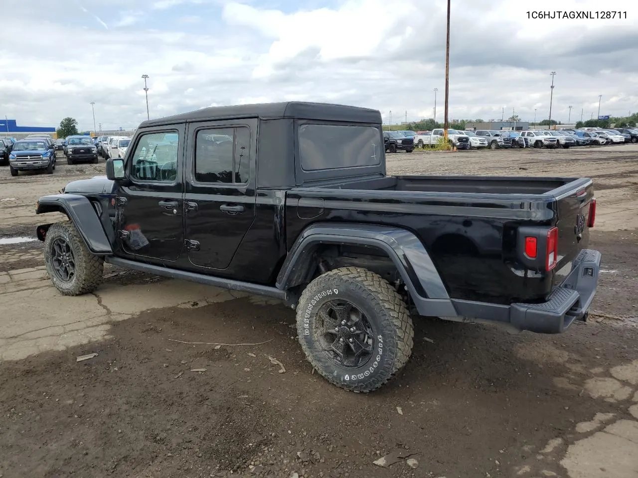 2022 Jeep Gladiator Sport VIN: 1C6HJTAGXNL128711 Lot: 70312284