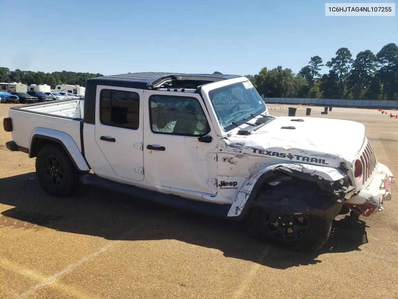 2022 Jeep Gladiator Sport VIN: 1C6HJTAG4NL107255 Lot: 70723534