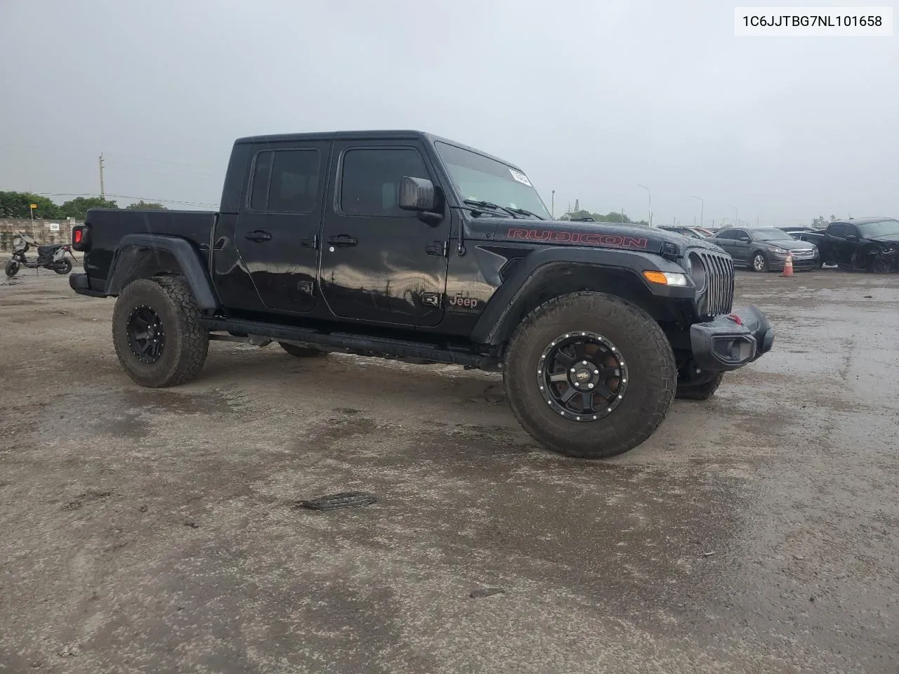 2022 Jeep Gladiator Rubicon VIN: 1C6JJTBG7NL101658 Lot: 71454054