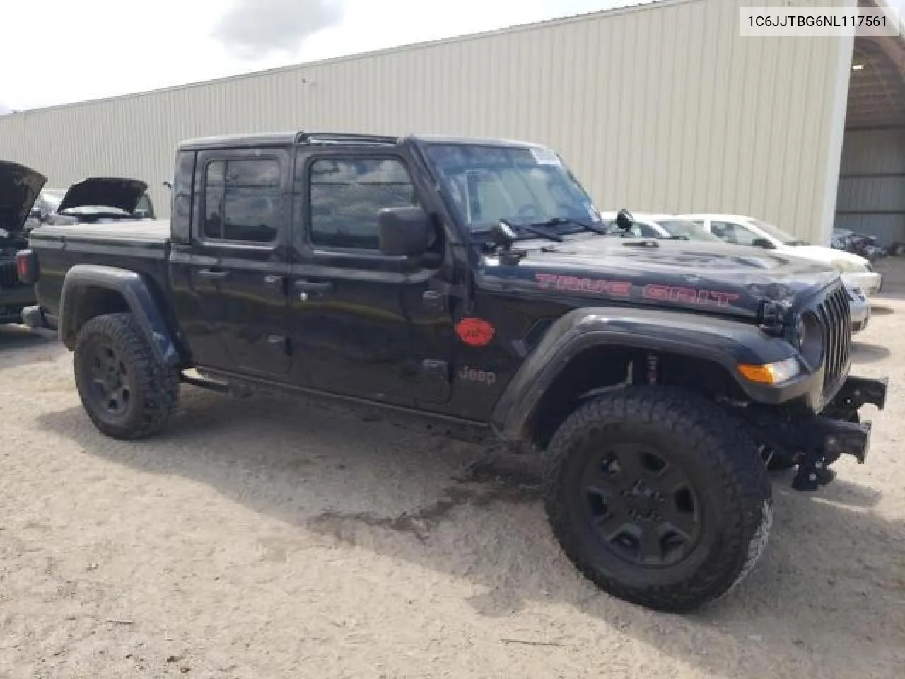 2022 Jeep Gladiator Rubicon VIN: 1C6JJTBG6NL117561 Lot: 71722194