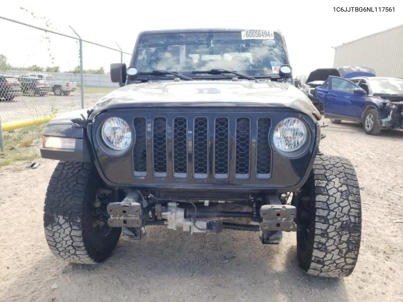 2022 Jeep Gladiator Rubicon VIN: 1C6JJTBG6NL117561 Lot: 71722194