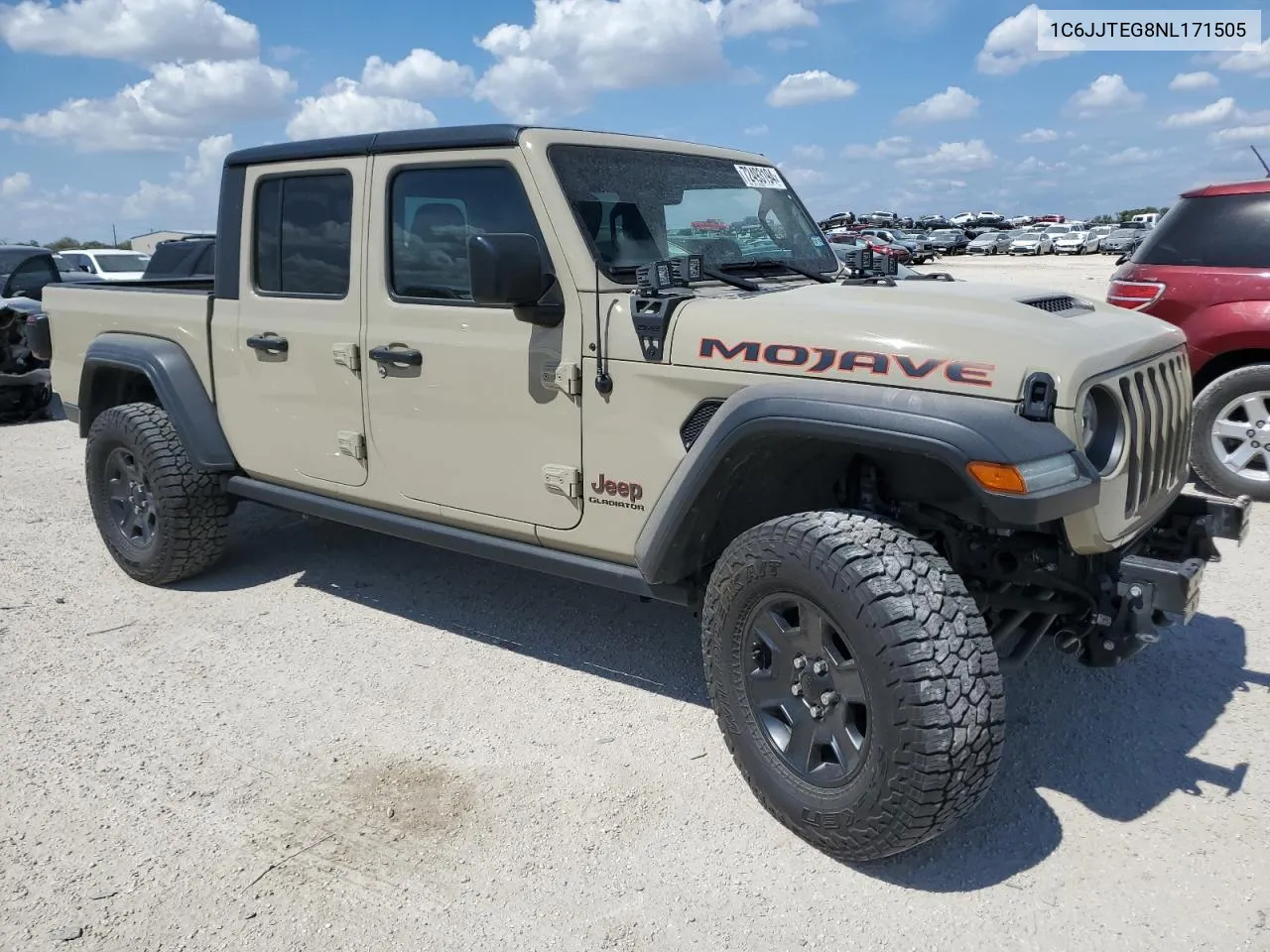 2022 Jeep Gladiator Mojave VIN: 1C6JJTEG8NL171505 Lot: 72493194