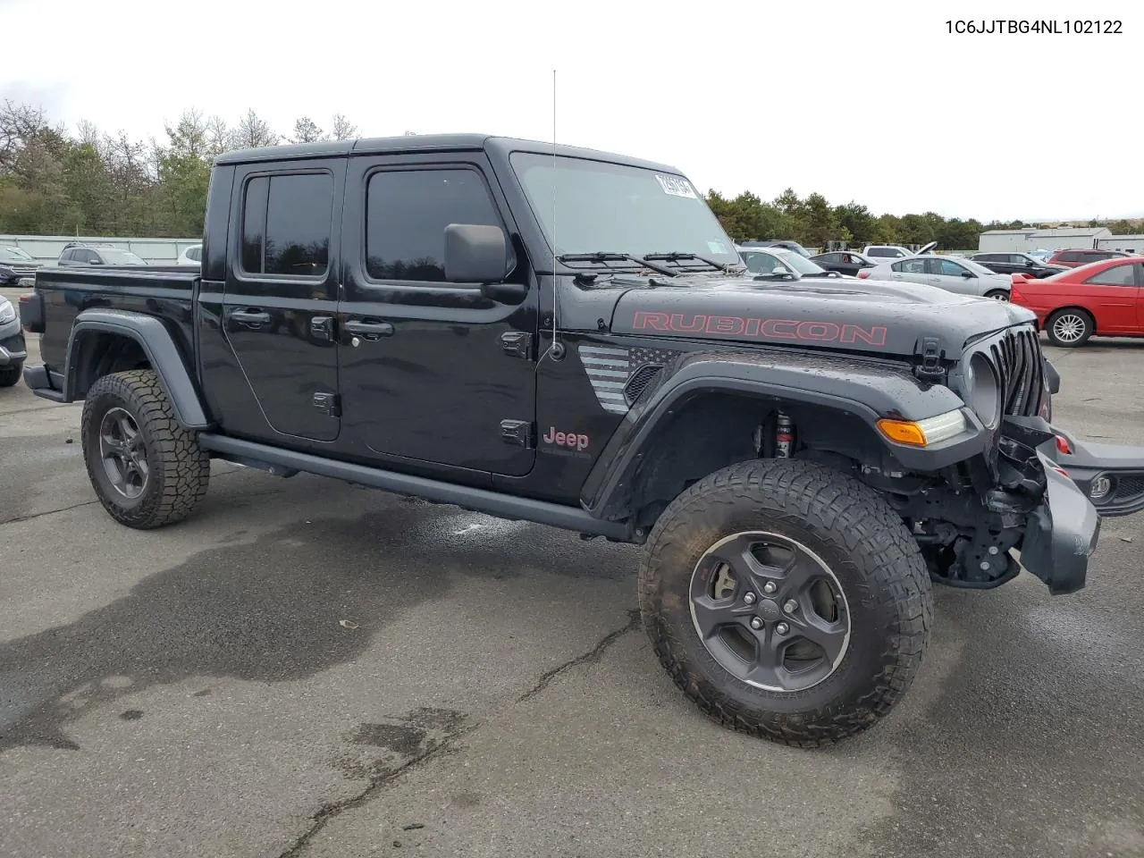 2022 Jeep Gladiator Rubicon VIN: 1C6JJTBG4NL102122 Lot: 72967154