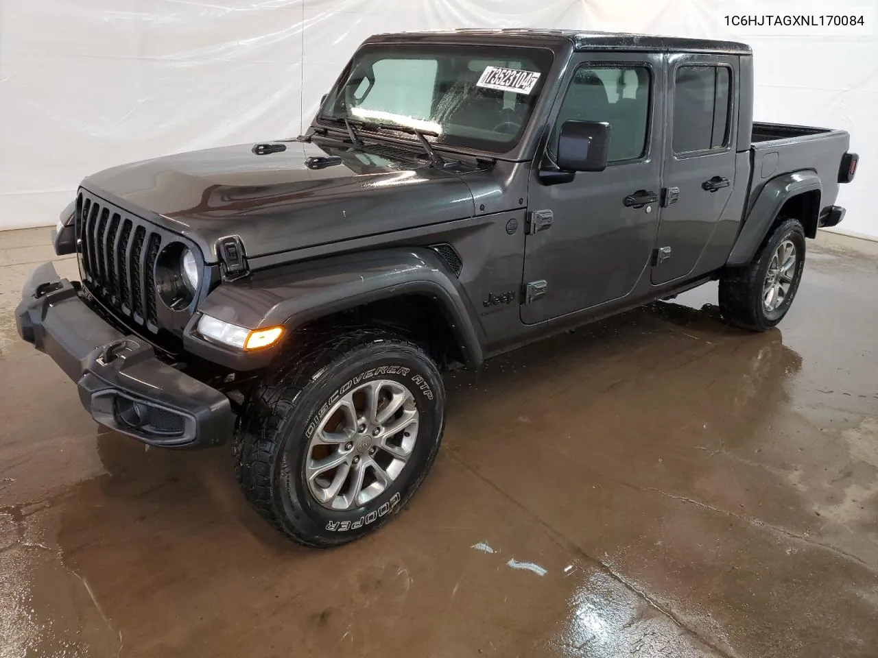 2022 Jeep Gladiator Sport VIN: 1C6HJTAGXNL170084 Lot: 73523104