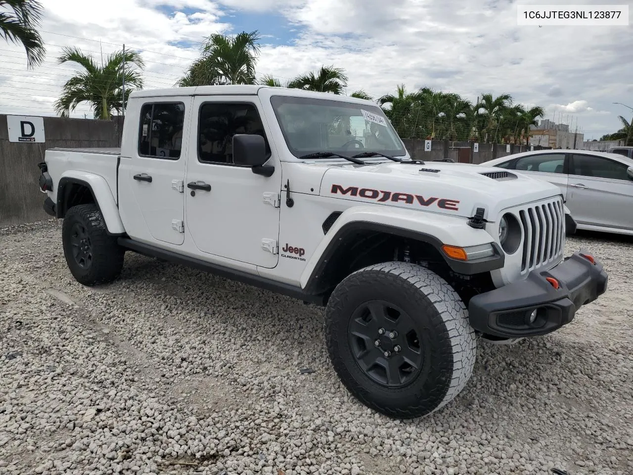 2022 Jeep Gladiator Mojave VIN: 1C6JJTEG3NL123877 Lot: 74356704