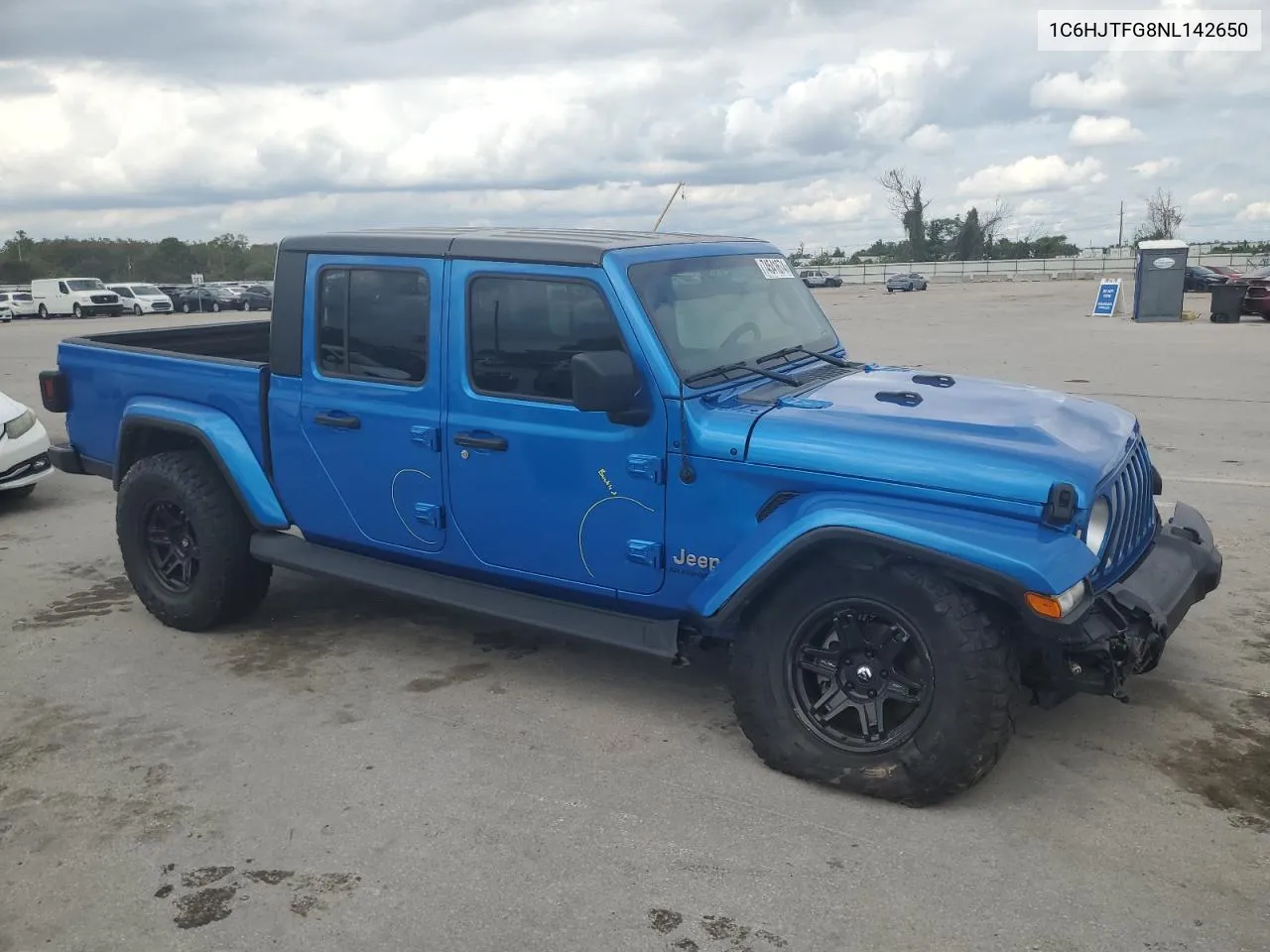 1C6HJTFG8NL142650 2022 Jeep Gladiator Overland