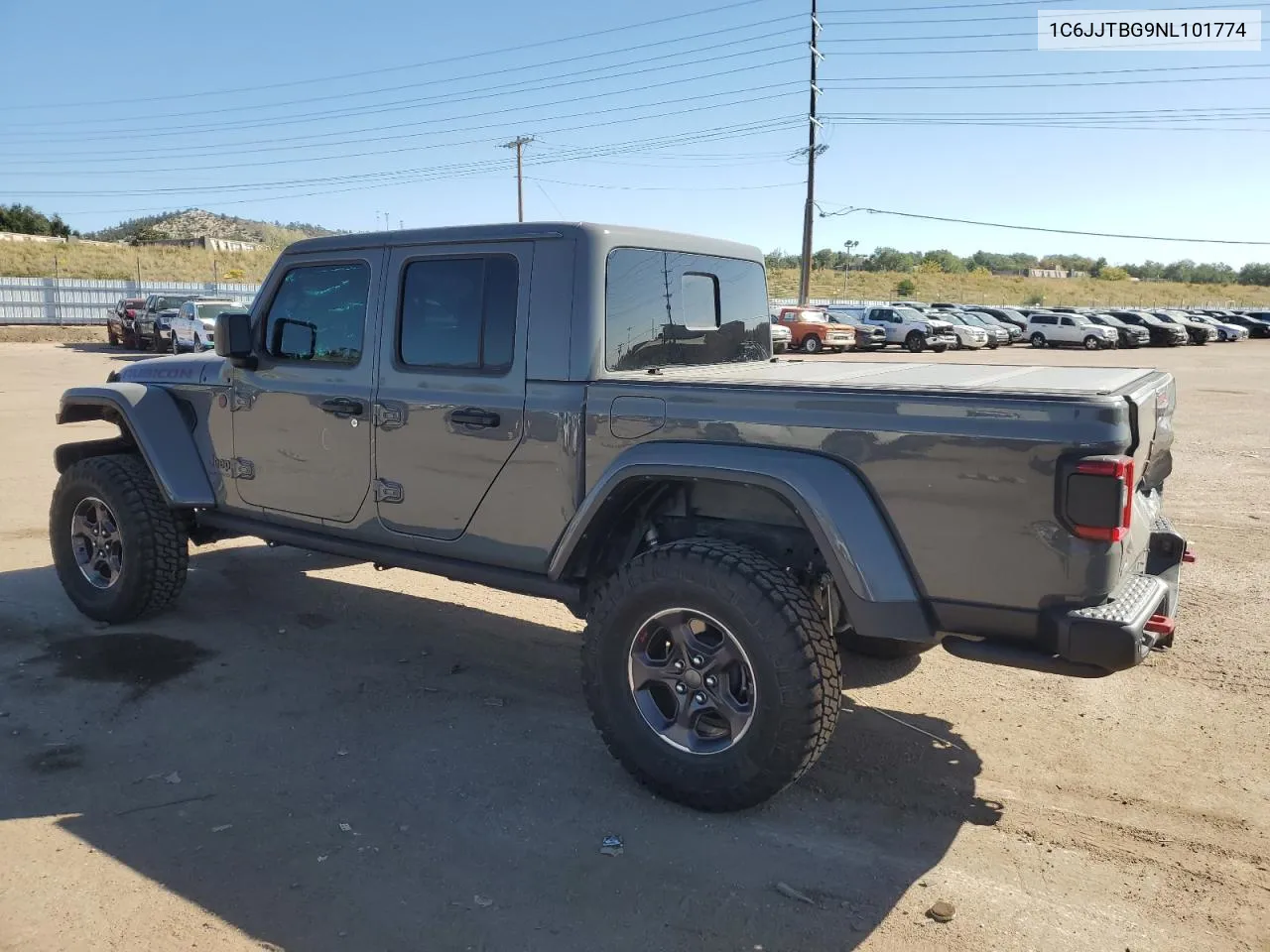 2022 Jeep Gladiator Rubicon VIN: 1C6JJTBG9NL101774 Lot: 74597074