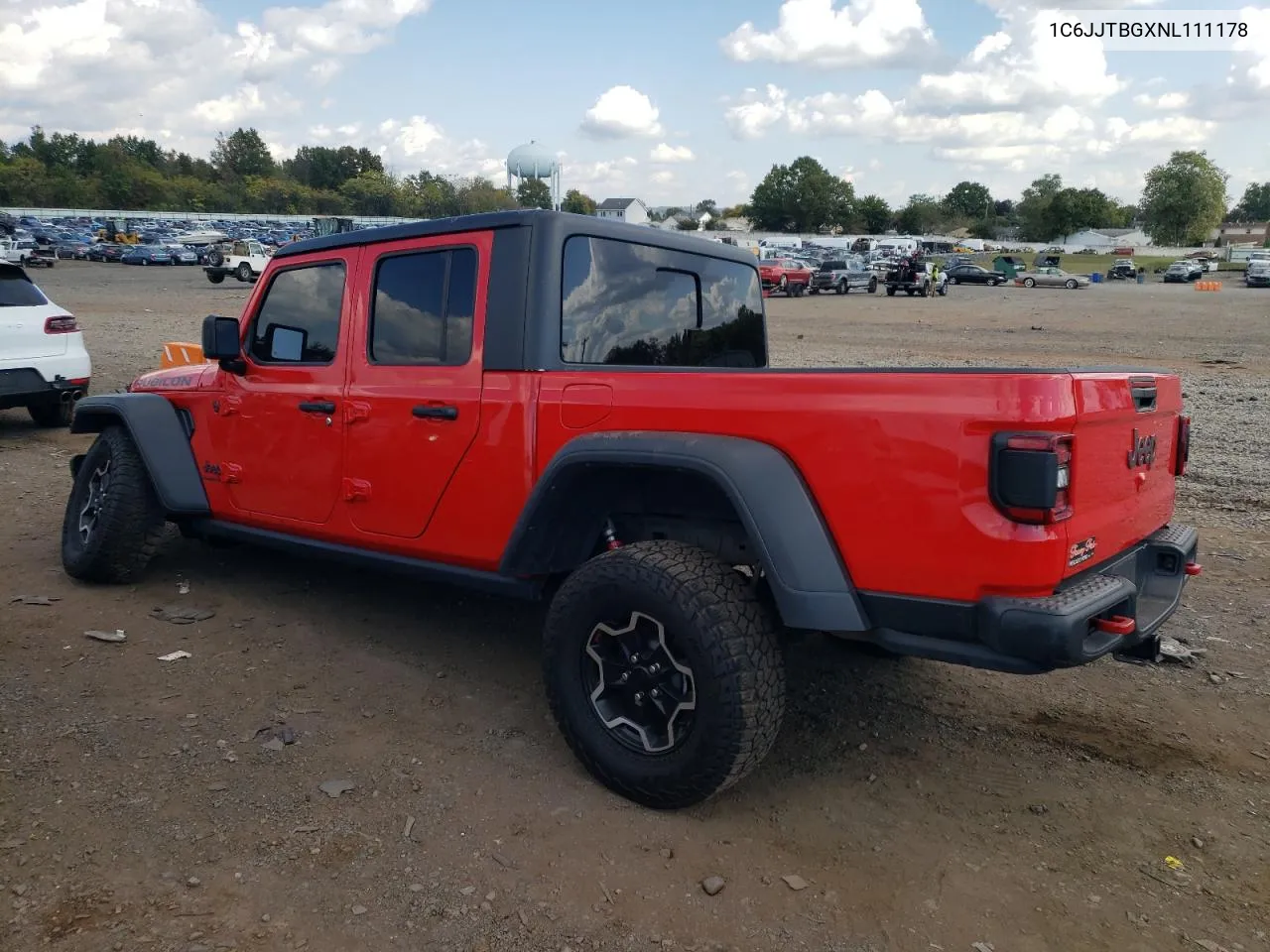 2022 Jeep Gladiator Rubicon VIN: 1C6JJTBGXNL111178 Lot: 74686344