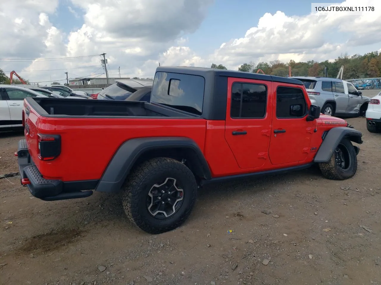 2022 Jeep Gladiator Rubicon VIN: 1C6JJTBGXNL111178 Lot: 74686344