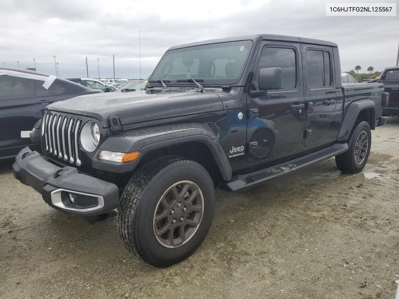 2022 Jeep Gladiator Overland VIN: 1C6HJTFG2NL125567 Lot: 74720214