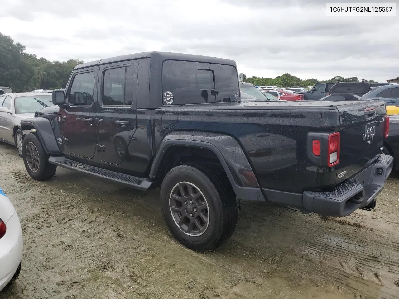 2022 Jeep Gladiator Overland VIN: 1C6HJTFG2NL125567 Lot: 74720214