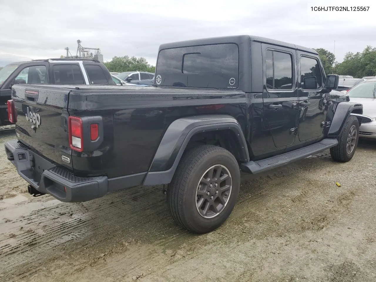 2022 Jeep Gladiator Overland VIN: 1C6HJTFG2NL125567 Lot: 74720214