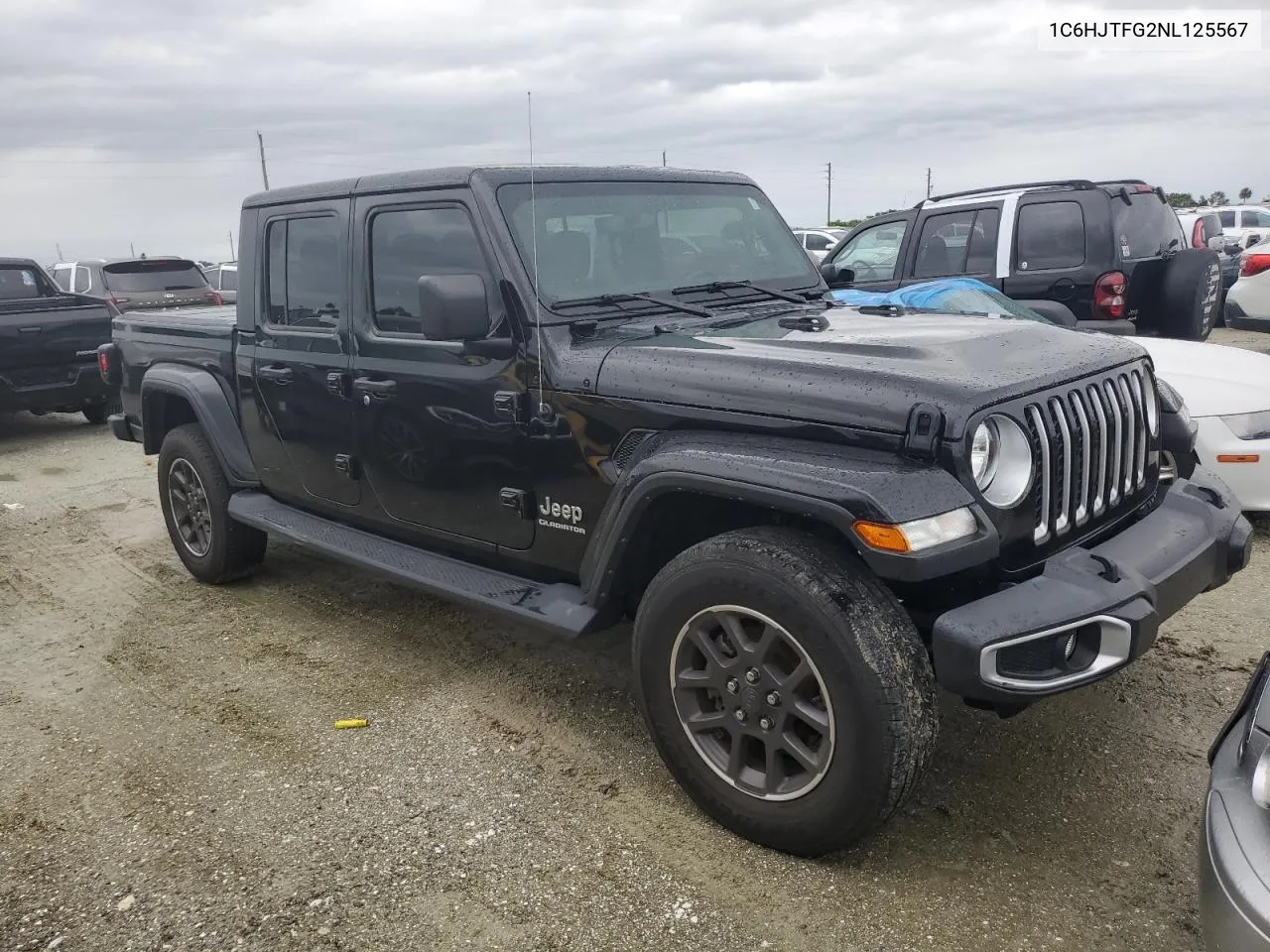 2022 Jeep Gladiator Overland VIN: 1C6HJTFG2NL125567 Lot: 74720214