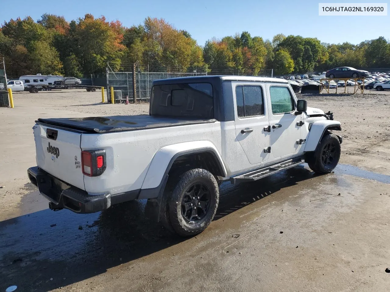 2022 Jeep Gladiator Sport VIN: 1C6HJTAG2NL169320 Lot: 74973384