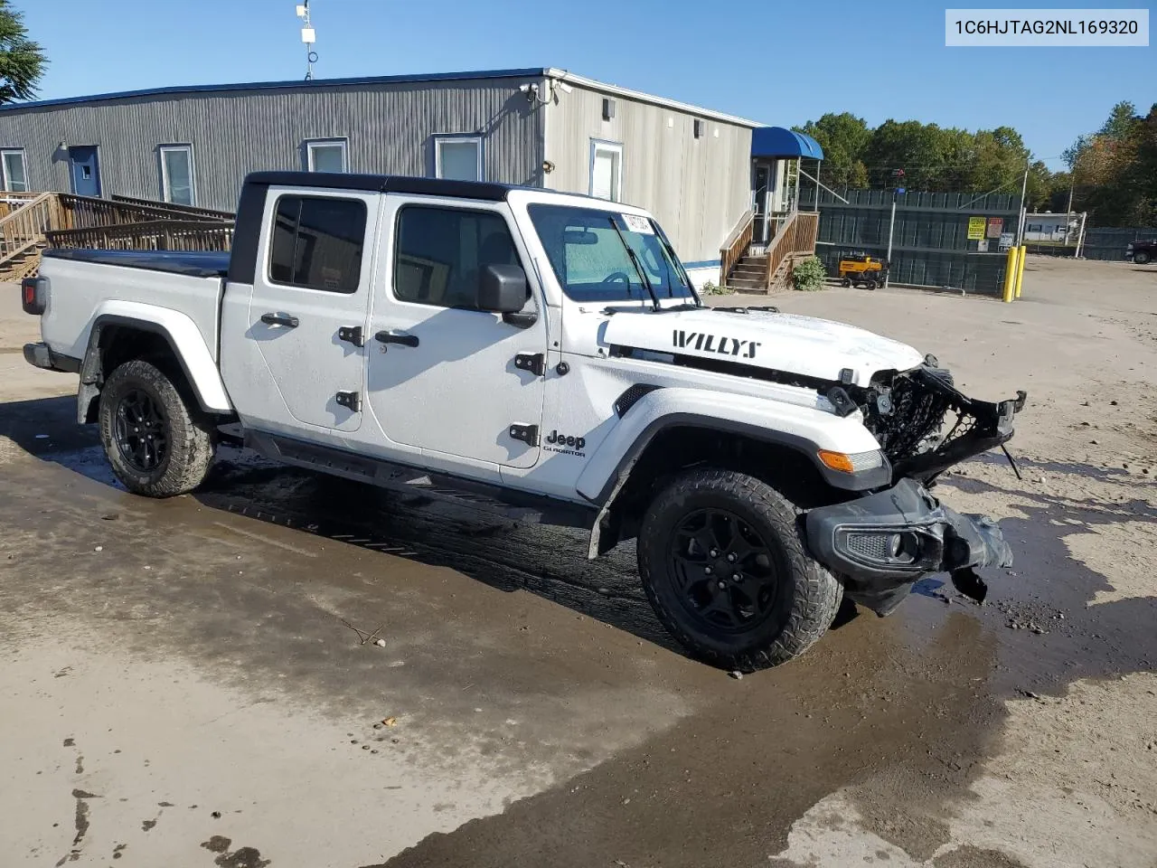 2022 Jeep Gladiator Sport VIN: 1C6HJTAG2NL169320 Lot: 74973384