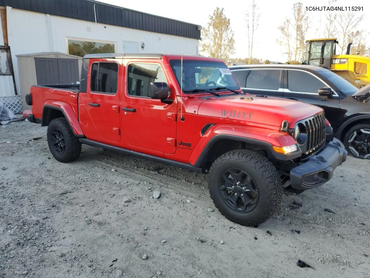 2022 Jeep Gladiator Sport VIN: 1C6HJTAG4NL115291 Lot: 75849744