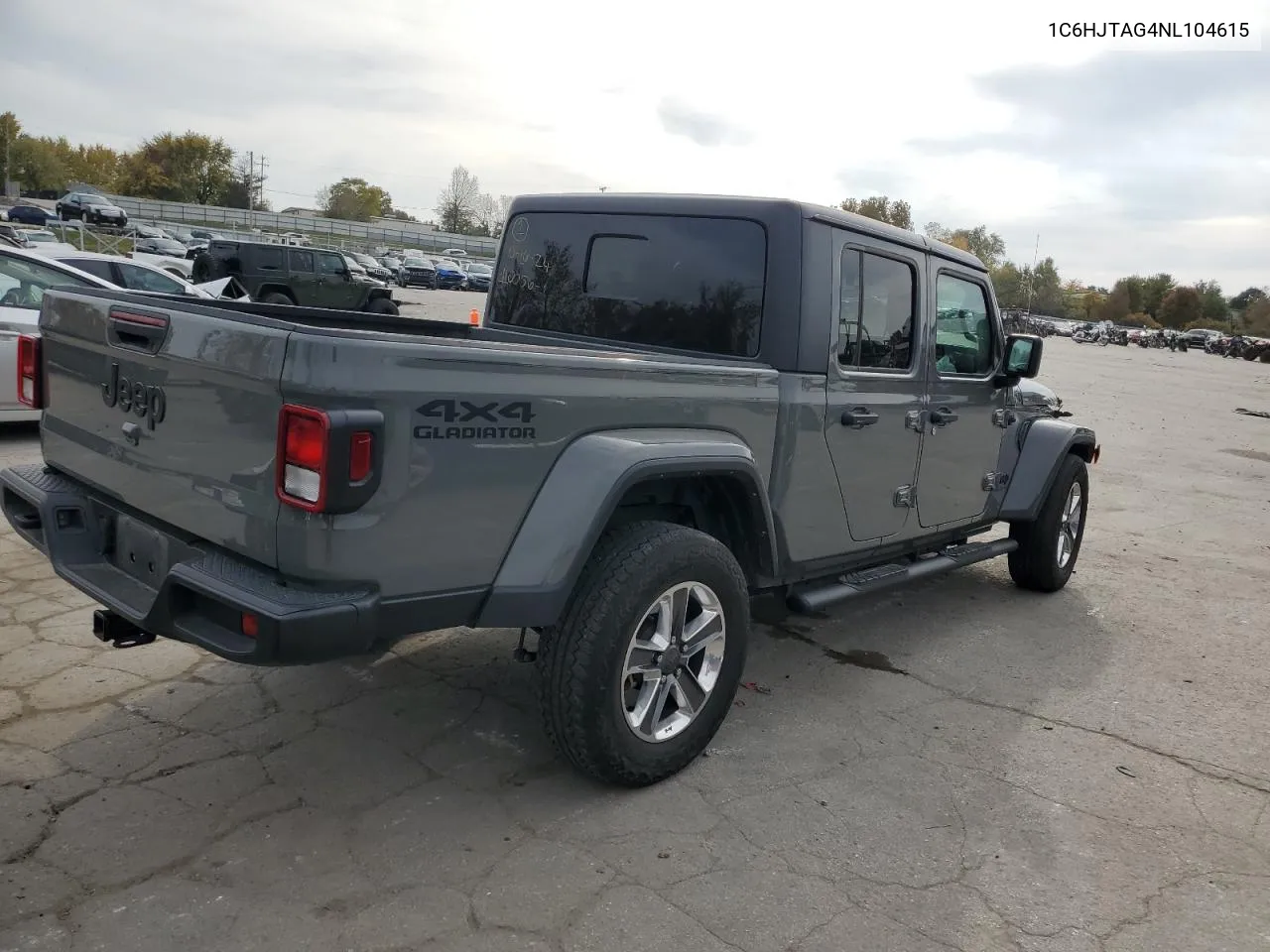 2022 Jeep Gladiator Sport VIN: 1C6HJTAG4NL104615 Lot: 78065504