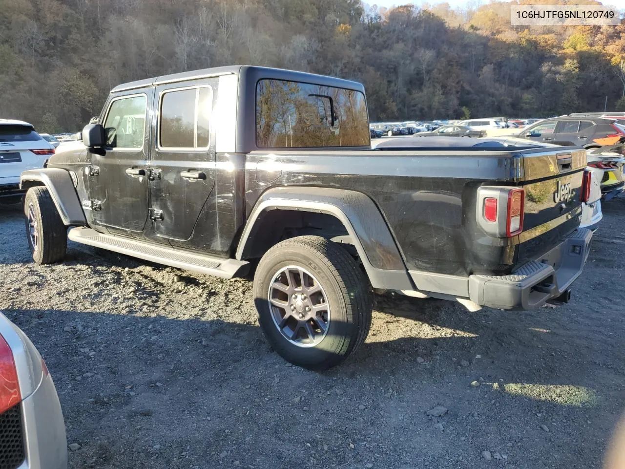 2022 Jeep Gladiator Overland VIN: 1C6HJTFG5NL120749 Lot: 78837924