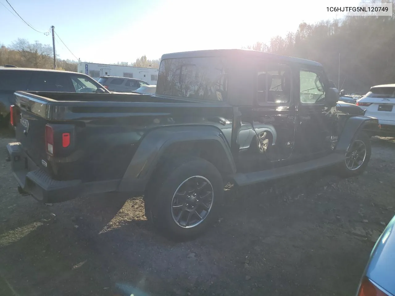 2022 Jeep Gladiator Overland VIN: 1C6HJTFG5NL120749 Lot: 78837924