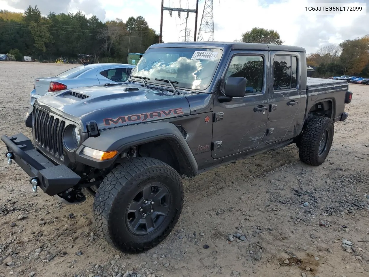 2022 Jeep Gladiator Mojave VIN: 1C6JJTEG6NL172099 Lot: 78894444