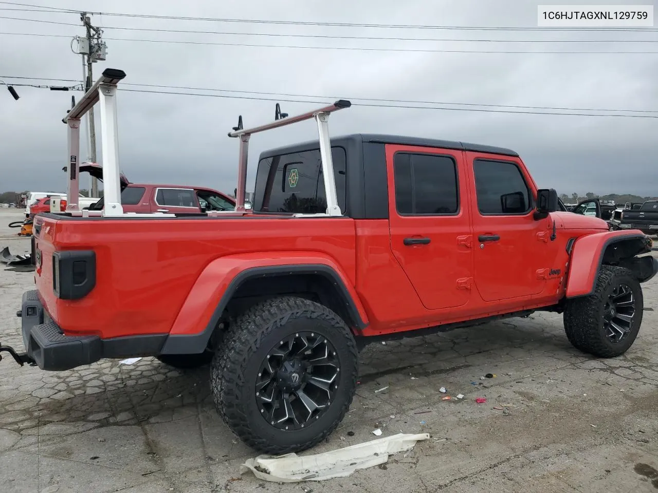 2022 Jeep Gladiator Sport VIN: 1C6HJTAGXNL129759 Lot: 79260904