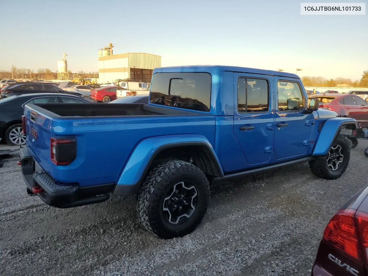 2022 Jeep Gladiator Rubicon VIN: 1C6JJTBG6NL101733 Lot: 79362294