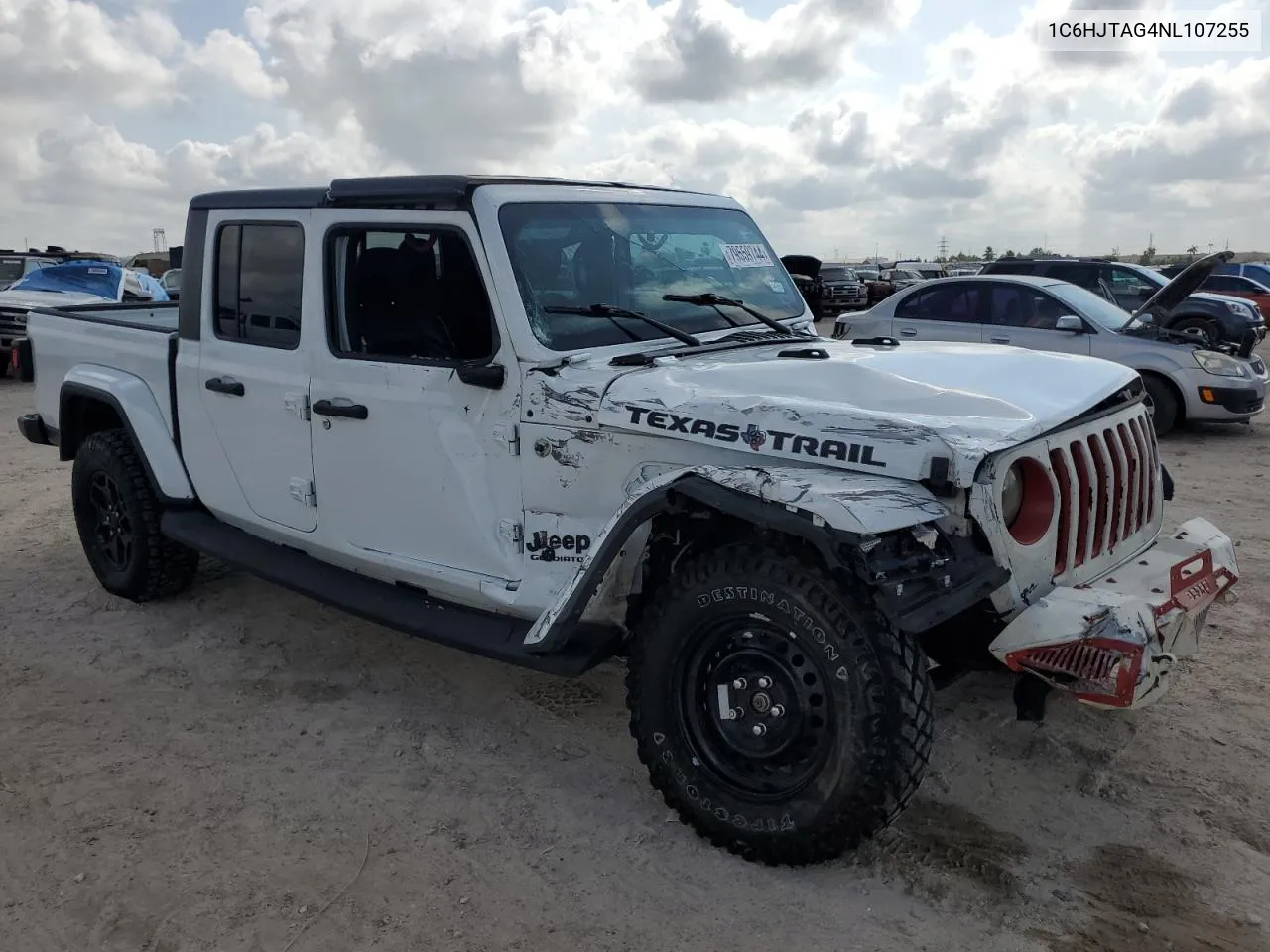 2022 Jeep Gladiator Sport VIN: 1C6HJTAG4NL107255 Lot: 79559744