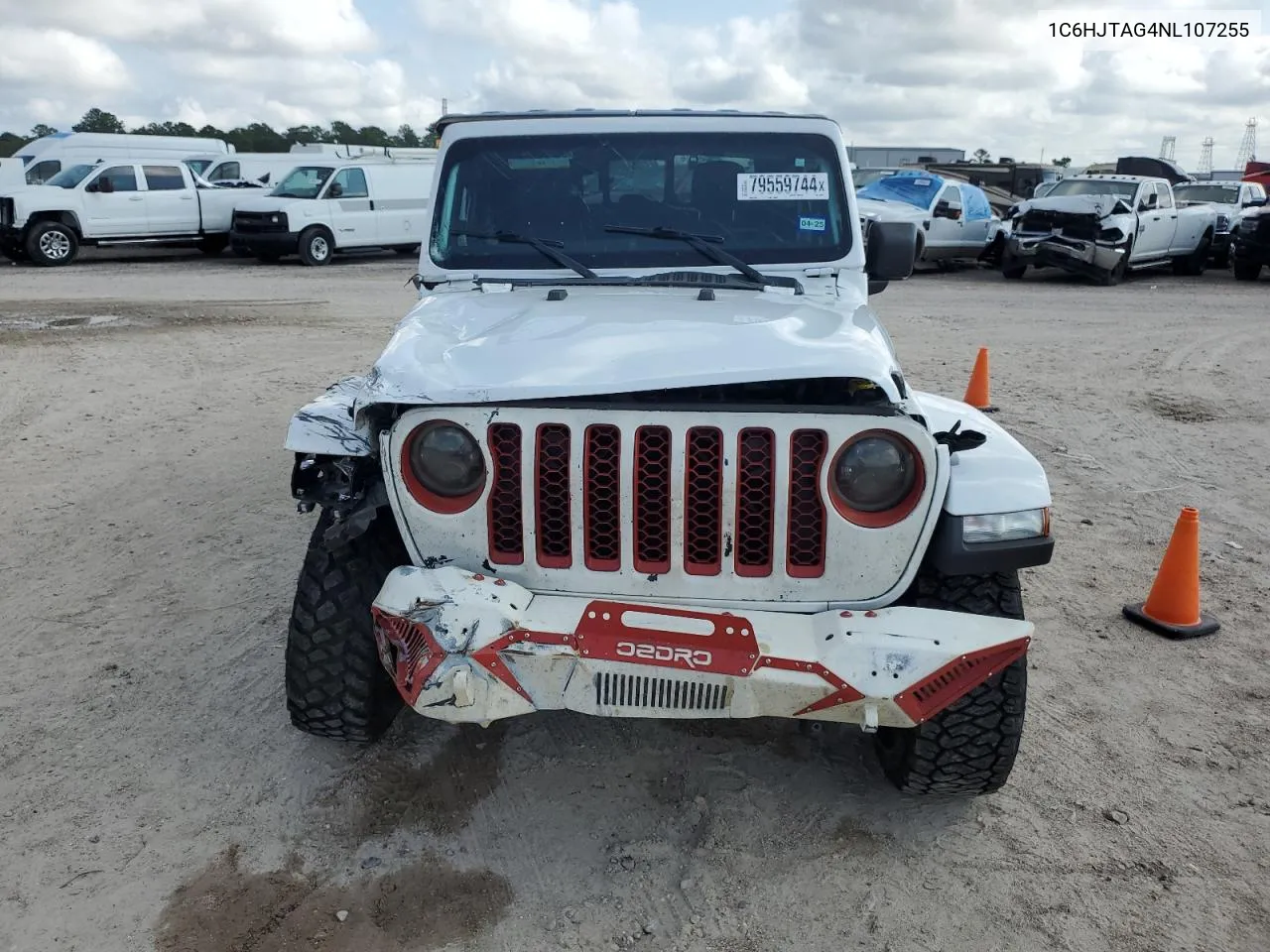 2022 Jeep Gladiator Sport VIN: 1C6HJTAG4NL107255 Lot: 79559744